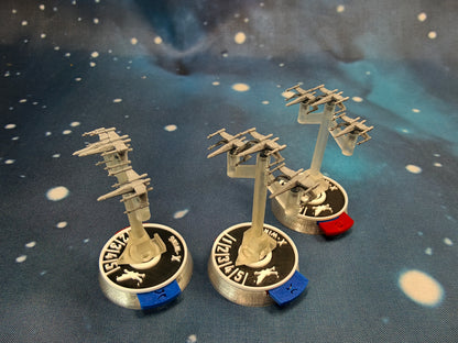 Rebel T65 X-Wing Squadron – 9pcs - Compatible with Armada scale games