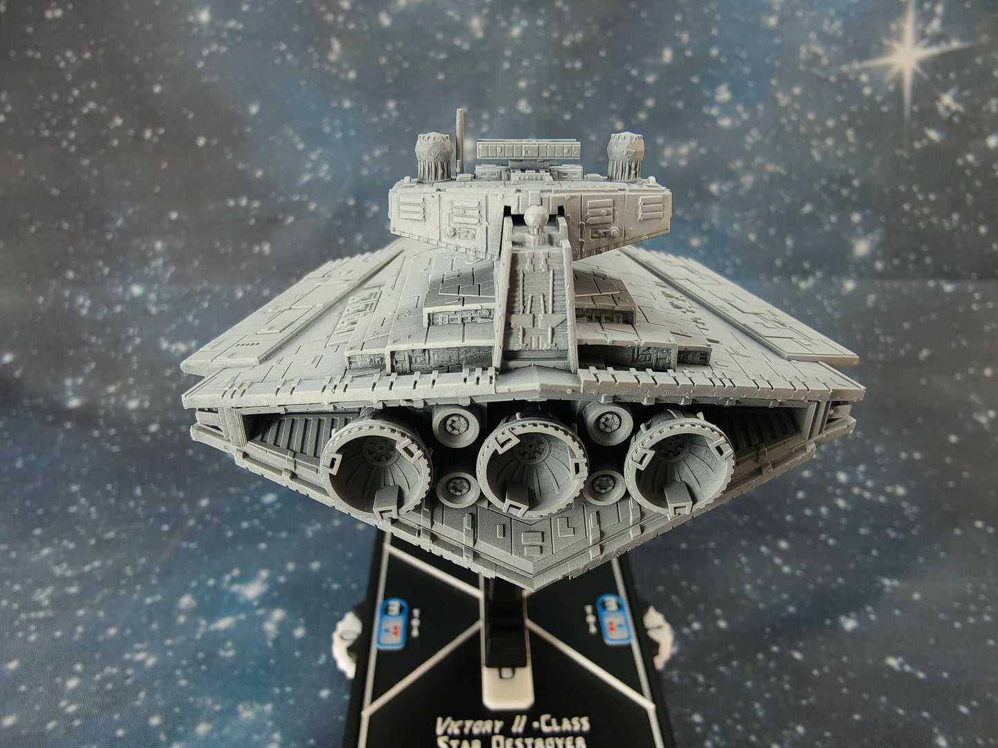 Imperial Victory II Star Destroyer – Length:94mm - 3D printed Armada Nexus/Legacy Upgrade