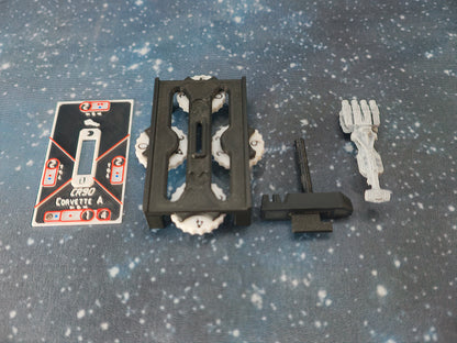 Rebel CR-90 "Liberator" Corvette – Length:58mm - 3D printed Armada Nexus/Legacy Upgrade