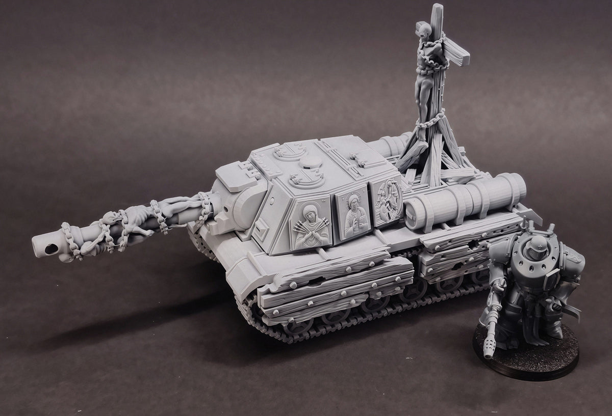 Trench Tank S-ISU – 28mm/32mm Wargaming Terrain