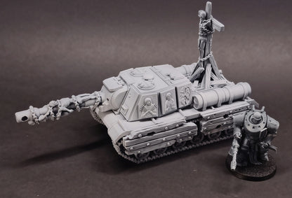 Trench Tank S-ISU – 28mm/32mm Wargaming Terrain