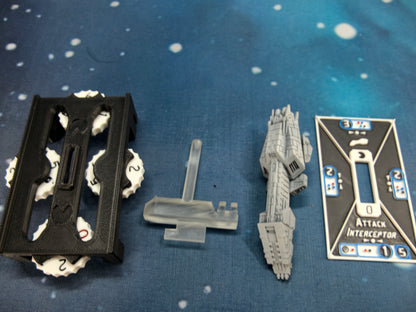 Interceptor IV Frigate (73mm) - Compatible with Armada scale games