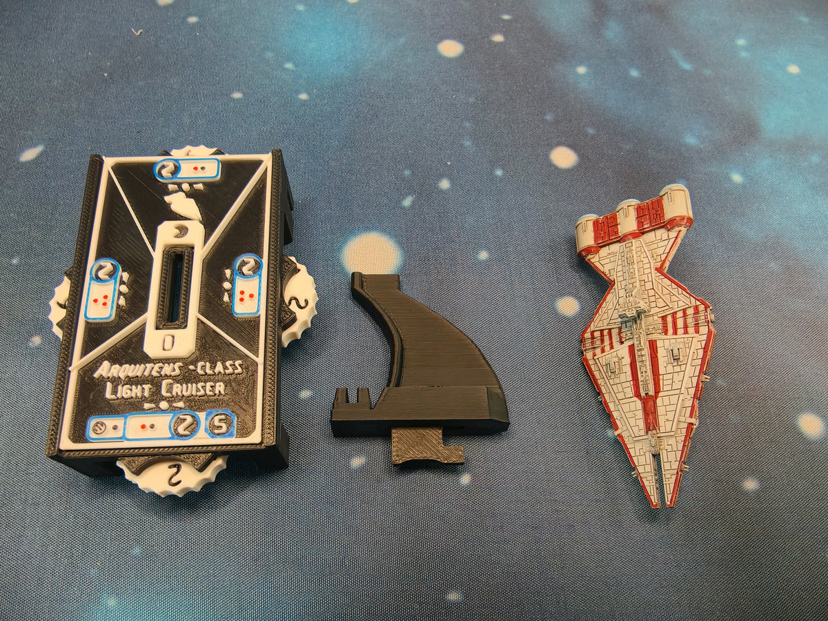 Imperial Arquitens Light Carrier (85mm) - Compatible with Armada scale games