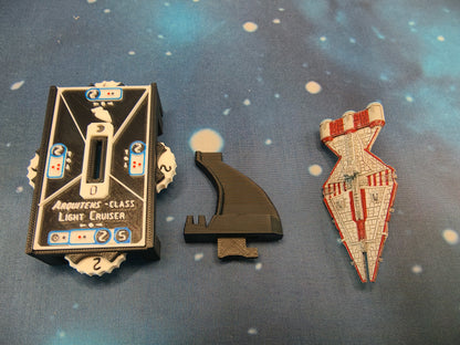 Imperial Arquitens Light Carrier (85mm) - Compatible with Armada scale games