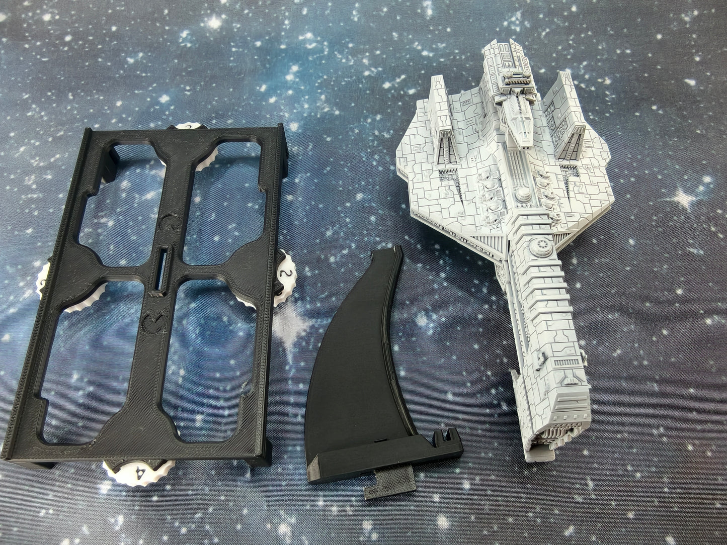 Keldabe Battleship (146mm) - Compatible with Armada scale games