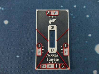 Rebel ship Base tokens – Compatible with Armada Scale games