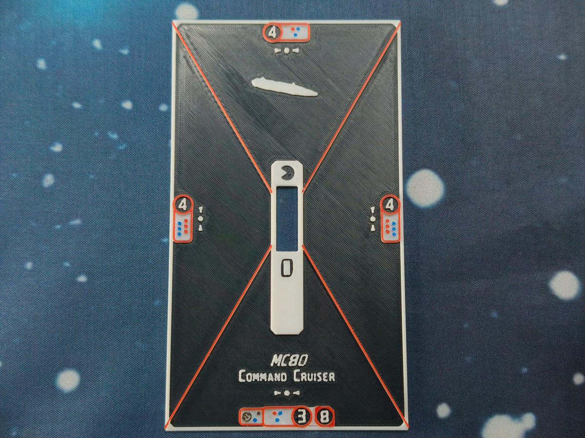 Rebel ship Base tokens – Compatible with Armada Scale games