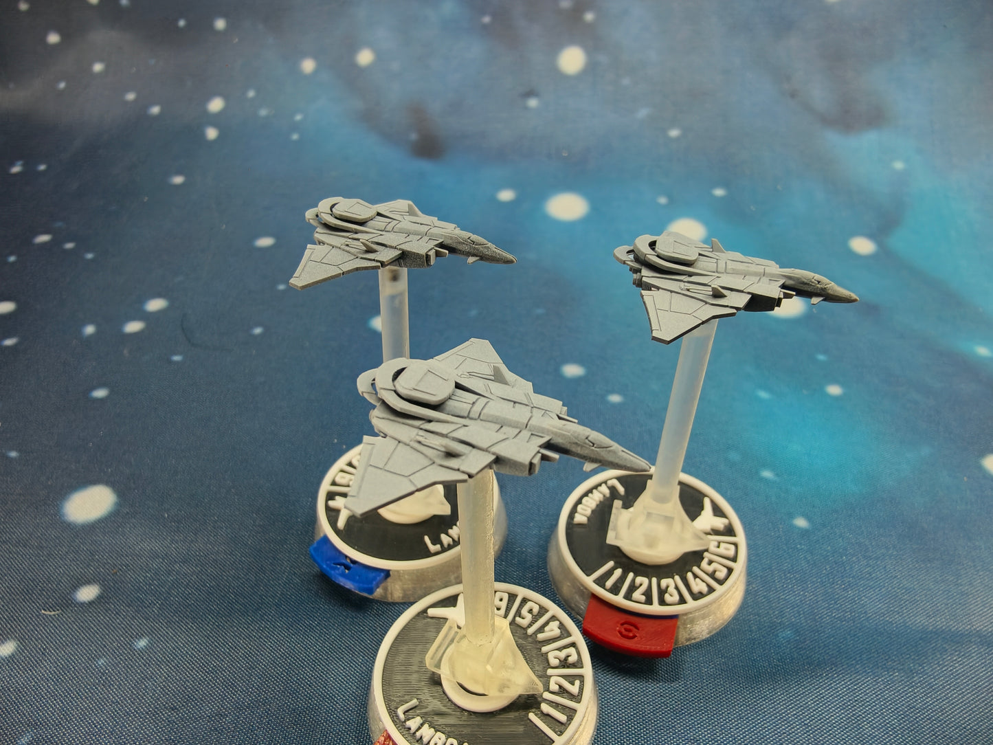 UNSC Winter-class Prowler stealth squadron (3pcs) – Compatible with Halo Fleet Armada