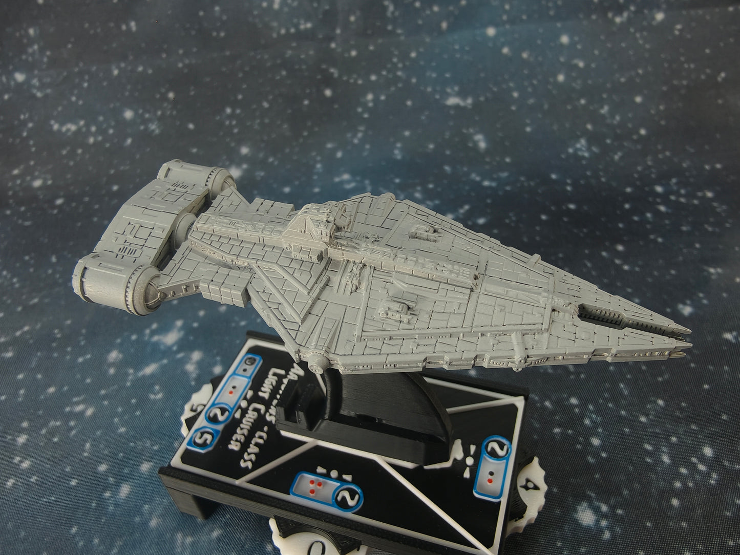 Republic Arquitens Light Carrier – Length:85mm - 3D printed Armada Nexus/Legacy Upgrade