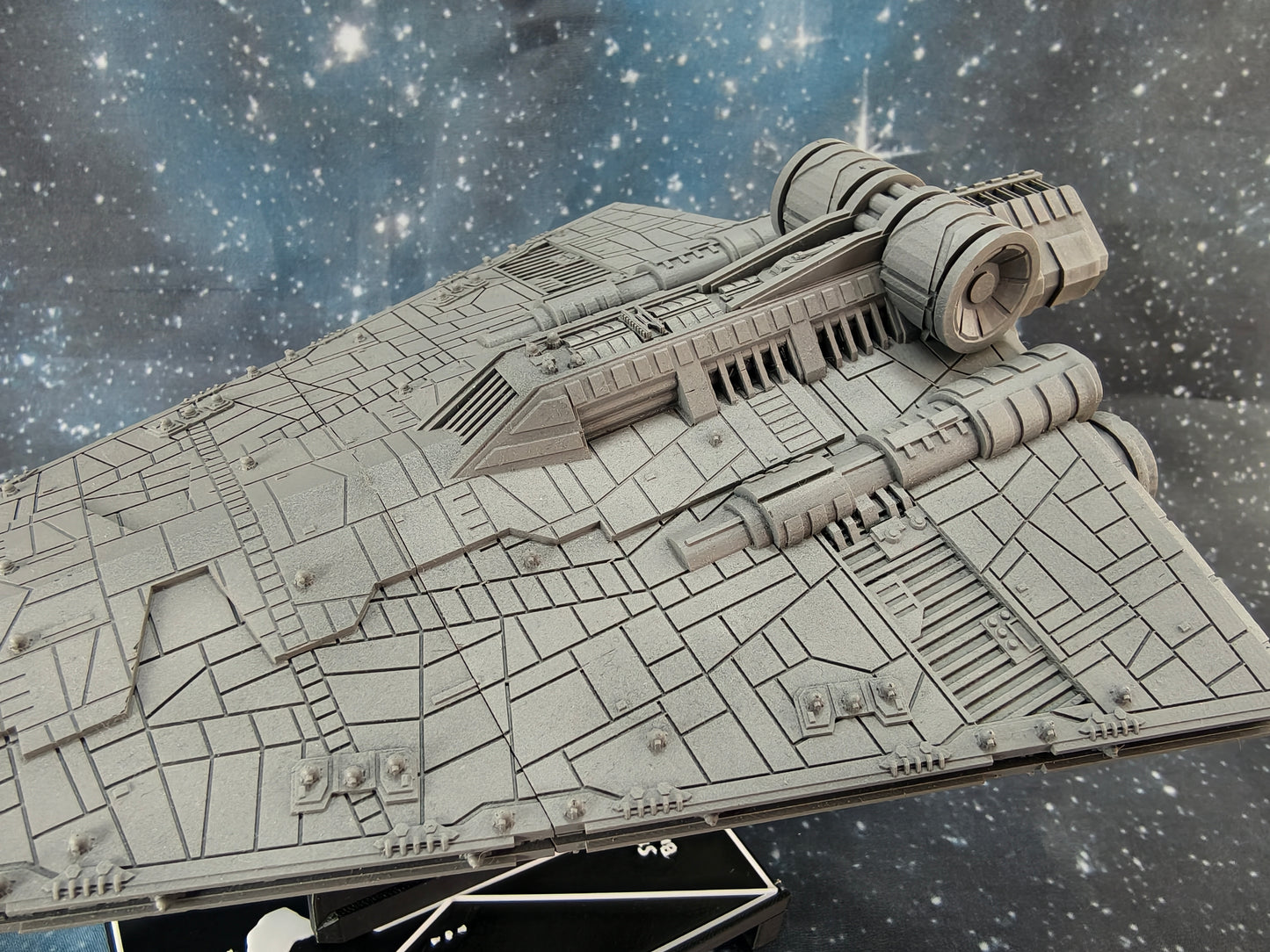 Praetor Mark 1 Battlecruiser – Length:287mm - 3D printed Armada Nexus/Legacy Upgrade