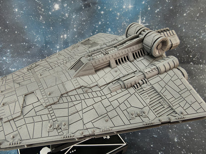 Praetor Mark 1 Battlecruiser – Length:287mm - 3D printed Armada Nexus/Legacy Upgrade