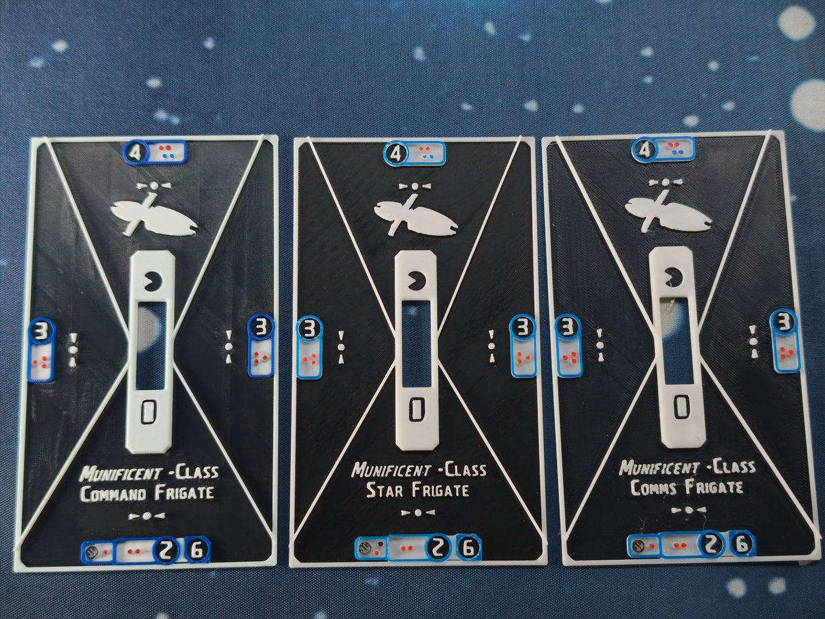 CIS ship Base tokens – Compatible with Armada Scale games