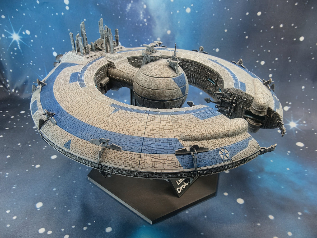 LucreHulk MK II Droid Control Ship (299*289mm) - Compatible with Armada scale games