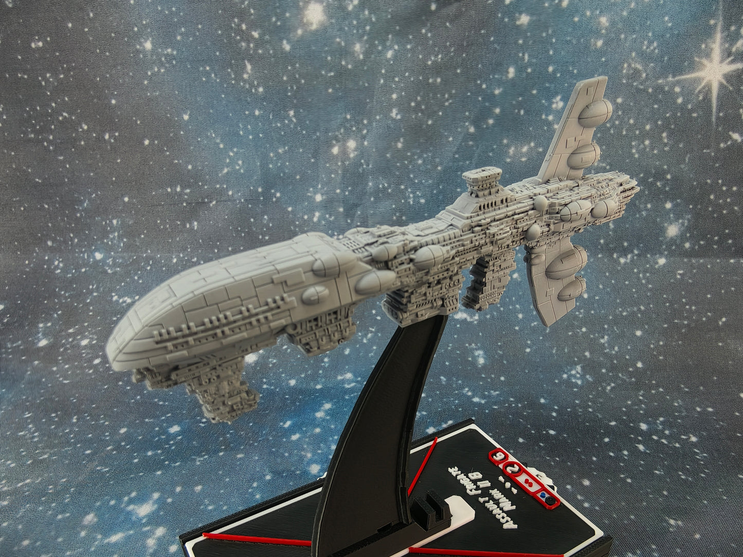 Assault Frigate Mark I Type 5 – Length:114mm - 3D printed Armada Nexus/Legacy Upgrade