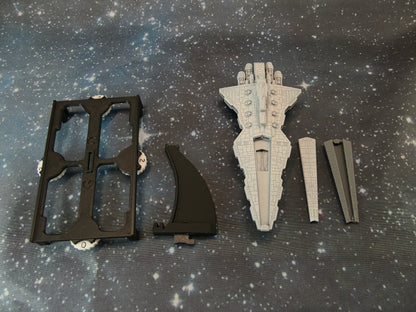 Venator Star Destroyer Pirate refit – Length:166mm- 3D printed Armada Nexus/Legacy Upgrade