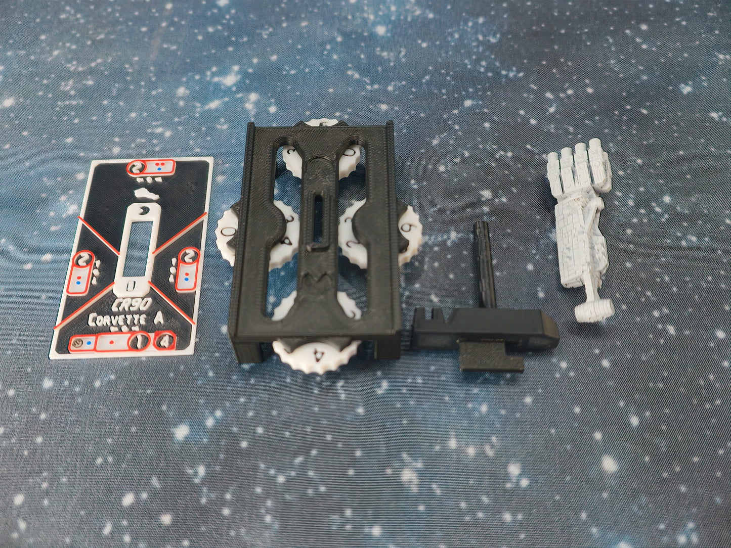 Rebel CR-90 "FarStar" Corvette – Length:58mm - 3D printed Armada Nexus/Legacy Upgrade