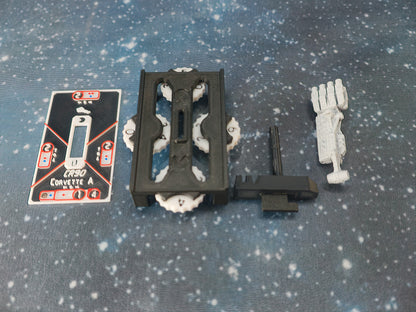 Rebel CR-90 "FarStar" Corvette – Length:58mm - 3D printed Armada Nexus/Legacy Upgrade