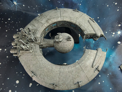 LurceHulk MK II Droid Control Ship (299*289mm) - Compatible with Star Wars Armada scale games
