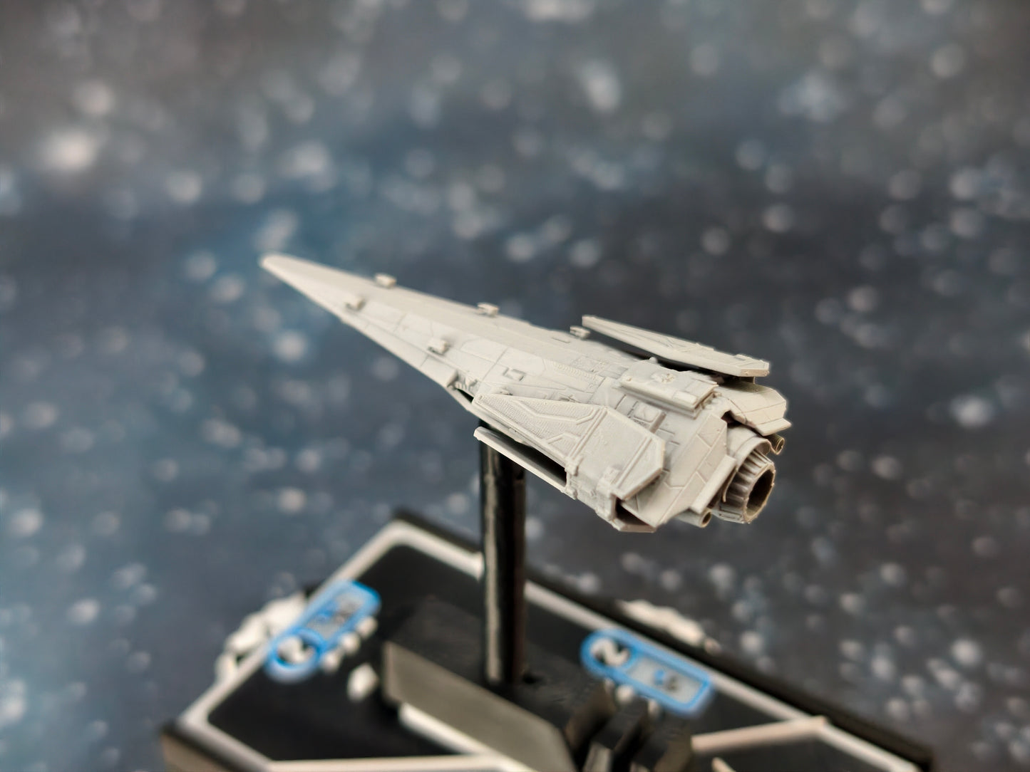 Raider-class Corvette – Length:58mm - 3D printed Starship