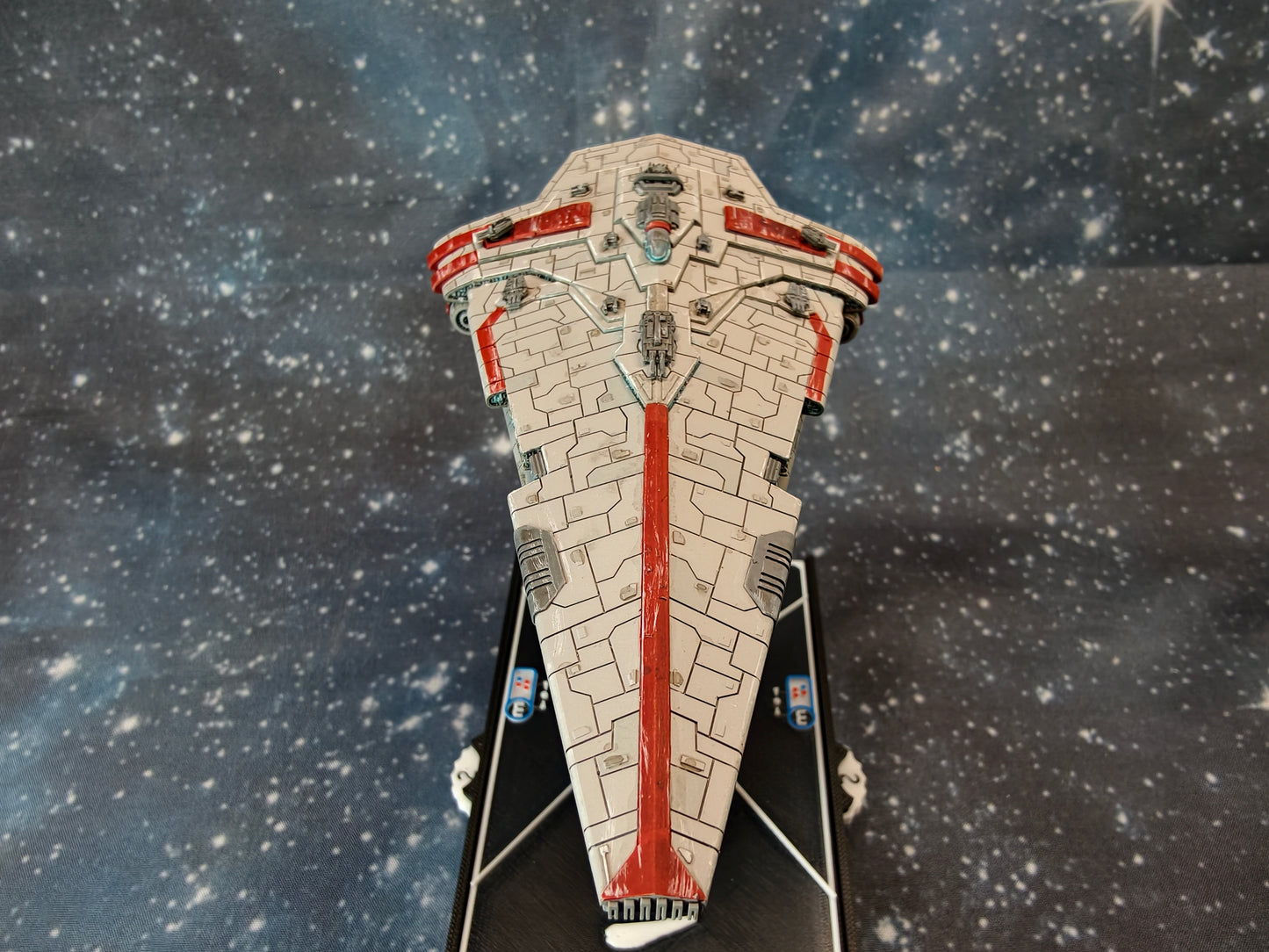 Republic Nebula class Star Destroyer – Length:154mm - 3D printed Armada Nexus/Legacy Upgrade