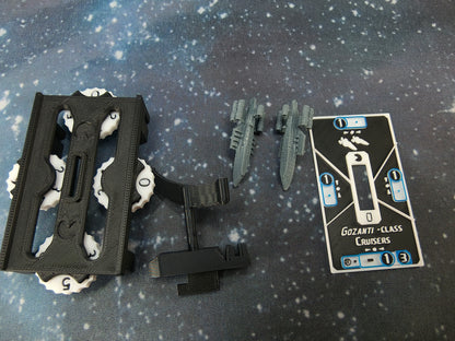 Gozanti "Croc" Cruiser (40mm) – 2pcs - Compatible with Armada scale games