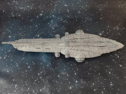 CIS Subjugator Heavy Cruiser  – Length:345mm - 3D printed Armada Nexus/Legacy Upgrade