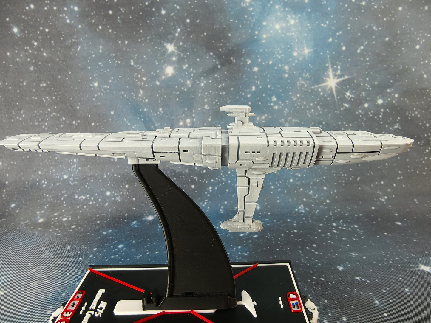 Rebel MC75 Profundity Cruiser – Length:189mm - 3D printed Armada Nexus/Legacy Upgrade