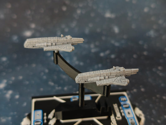 Imperial Gozanti-class Assault Carriers – 2pcs - 3D printed Armada Nexus/Legacy Upgrade