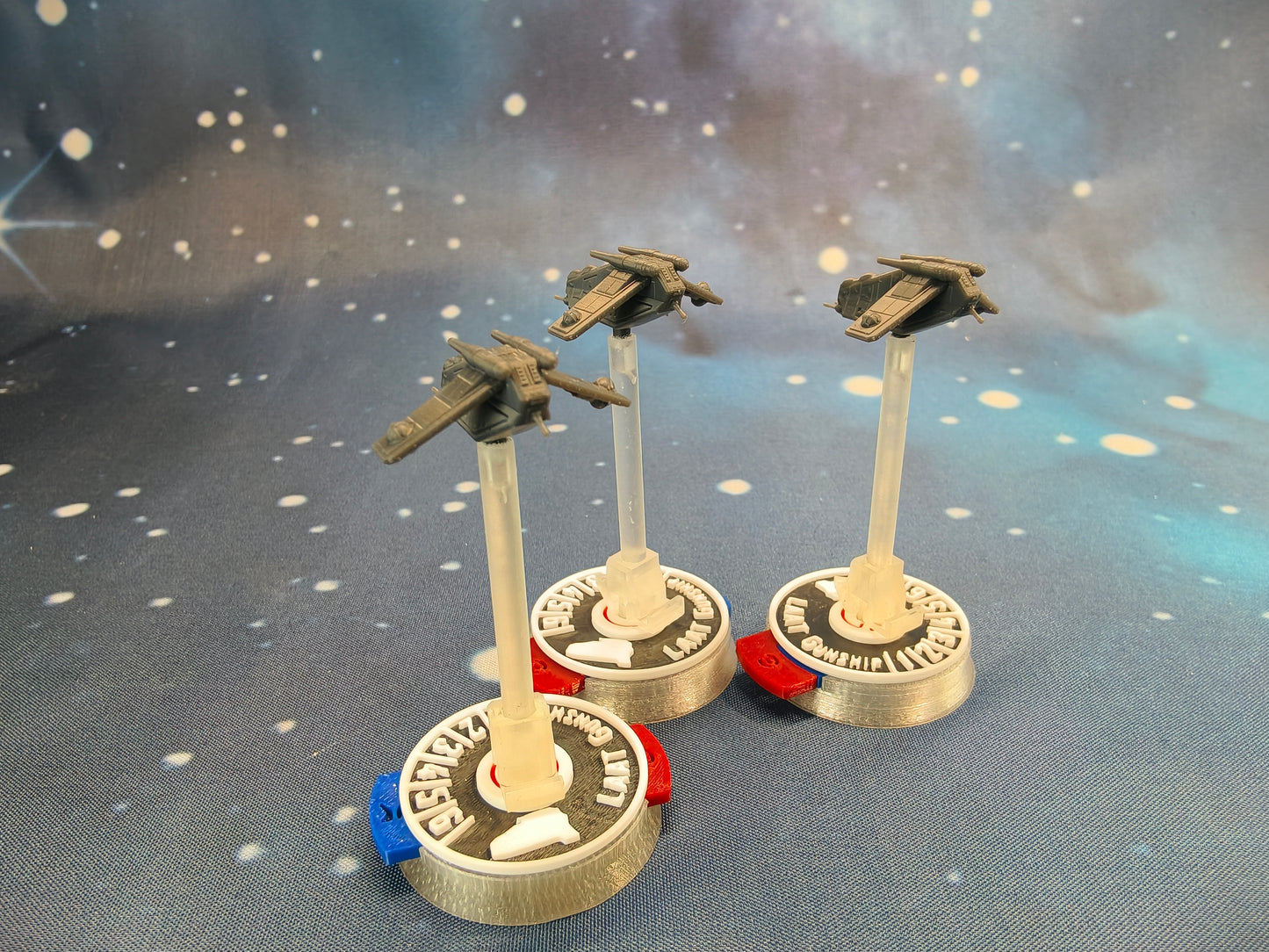 Republic LAAT Starfighter Squadron – 3pcs - 3D printed Armada model