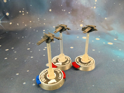 Republic LAAT Starfighter Squadron – 3pcs - 3D printed Armada model