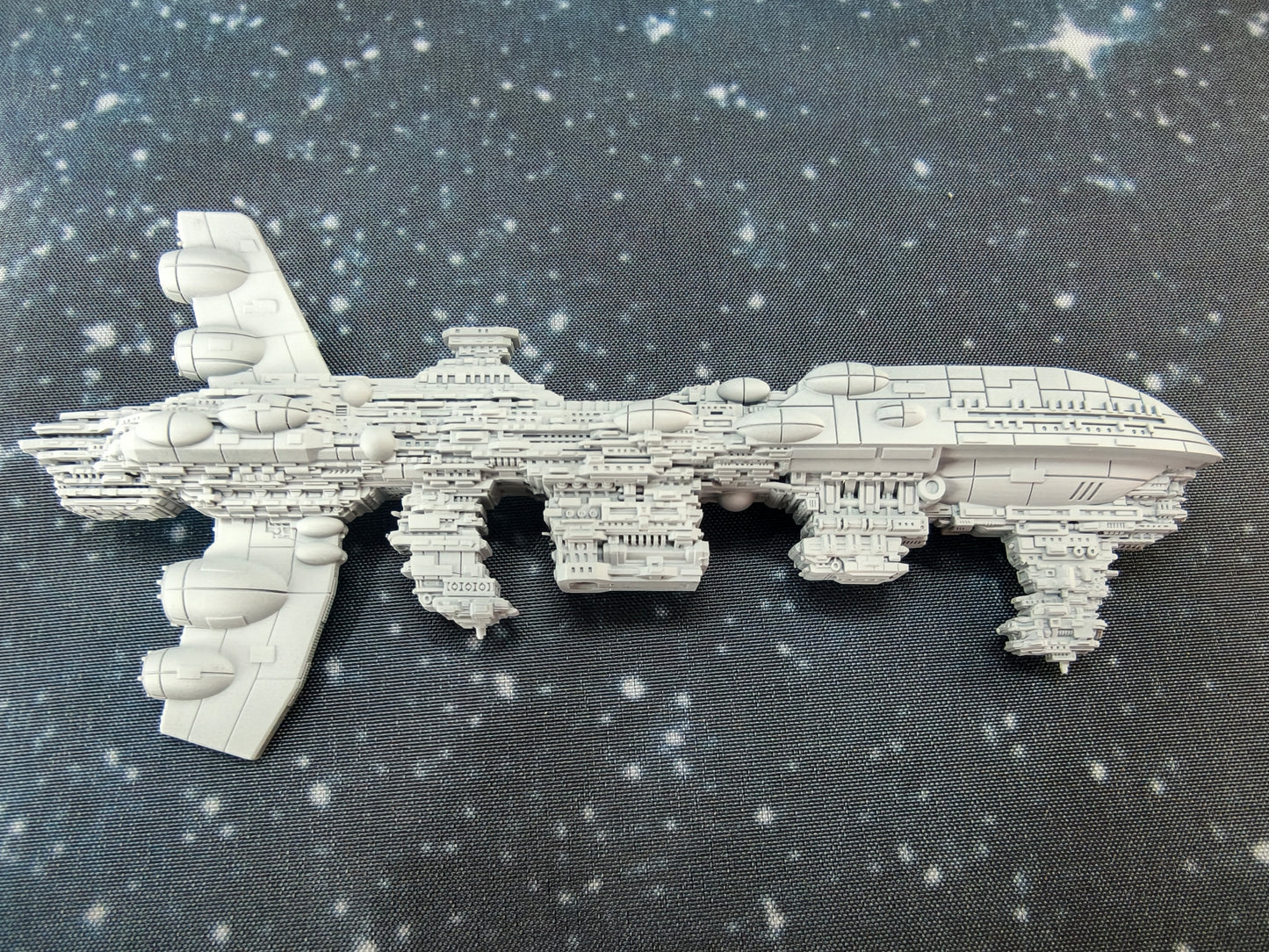 Assault Frigate Mark I Type 5 – Length:114mm - 3D printed Armada Nexus/Legacy Upgrade