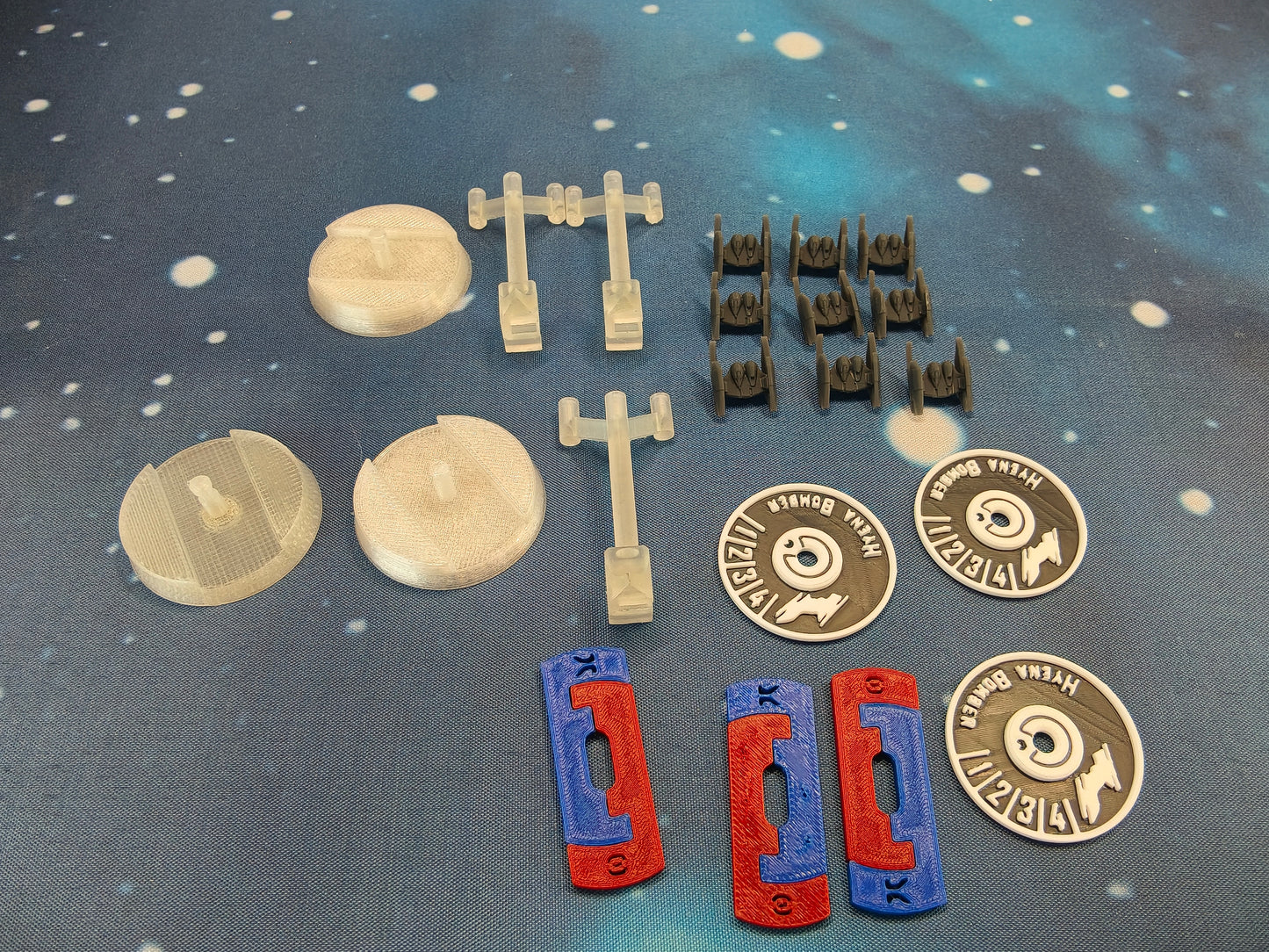 CIS Hyena Bomber Squadron – 9pcs – 3D printed Armada model