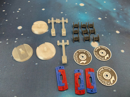 CIS Hyena Bomber Squadron – 9pcs – 3D printed Armada model