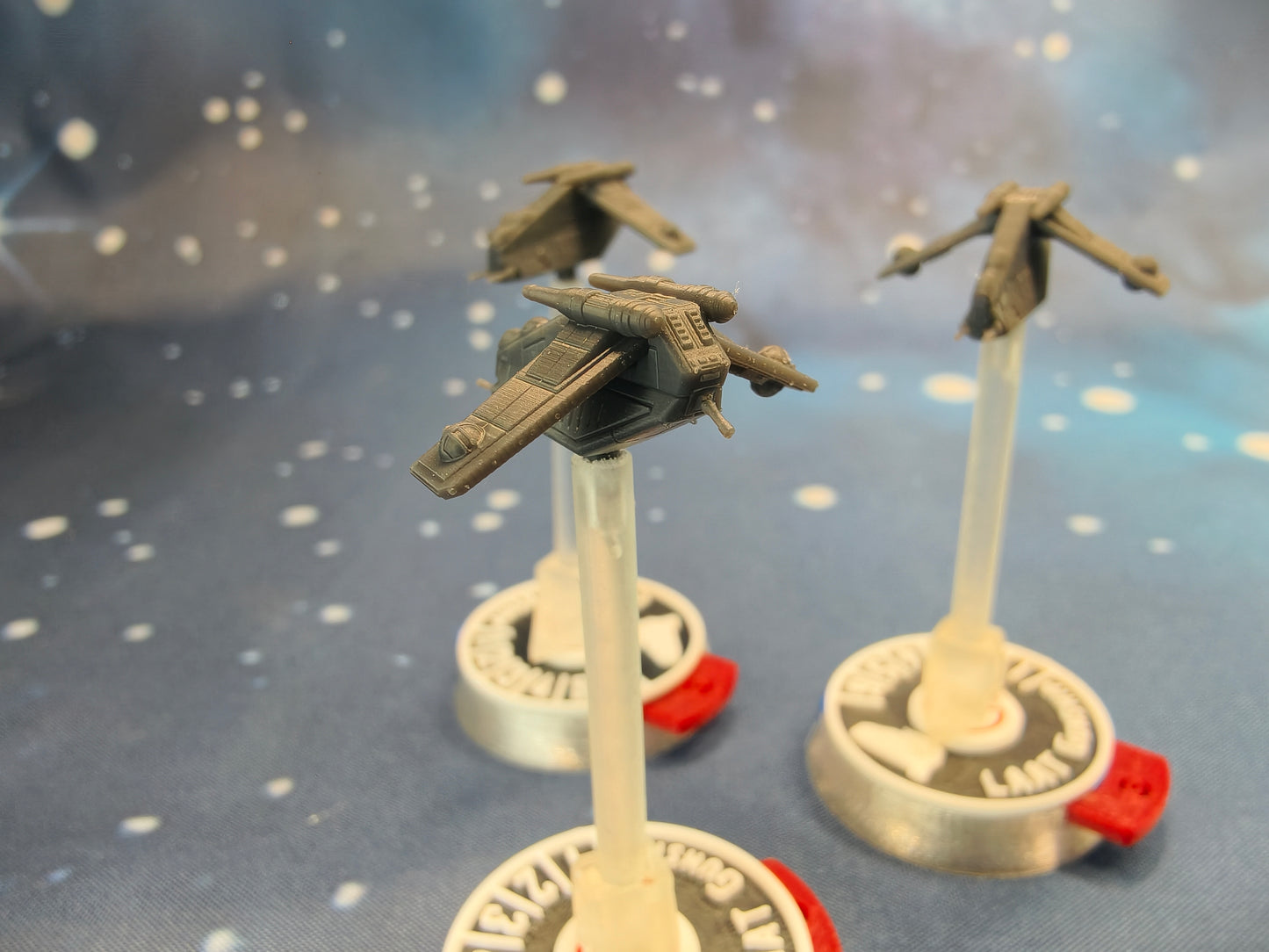 Republic LAAT Starfighter Squadron – 3pcs - 3D printed Armada model