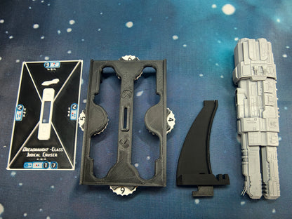 UNSC Artemis-Class Battlecruiser (132mm) – Compatible with Halo Fleet Armada