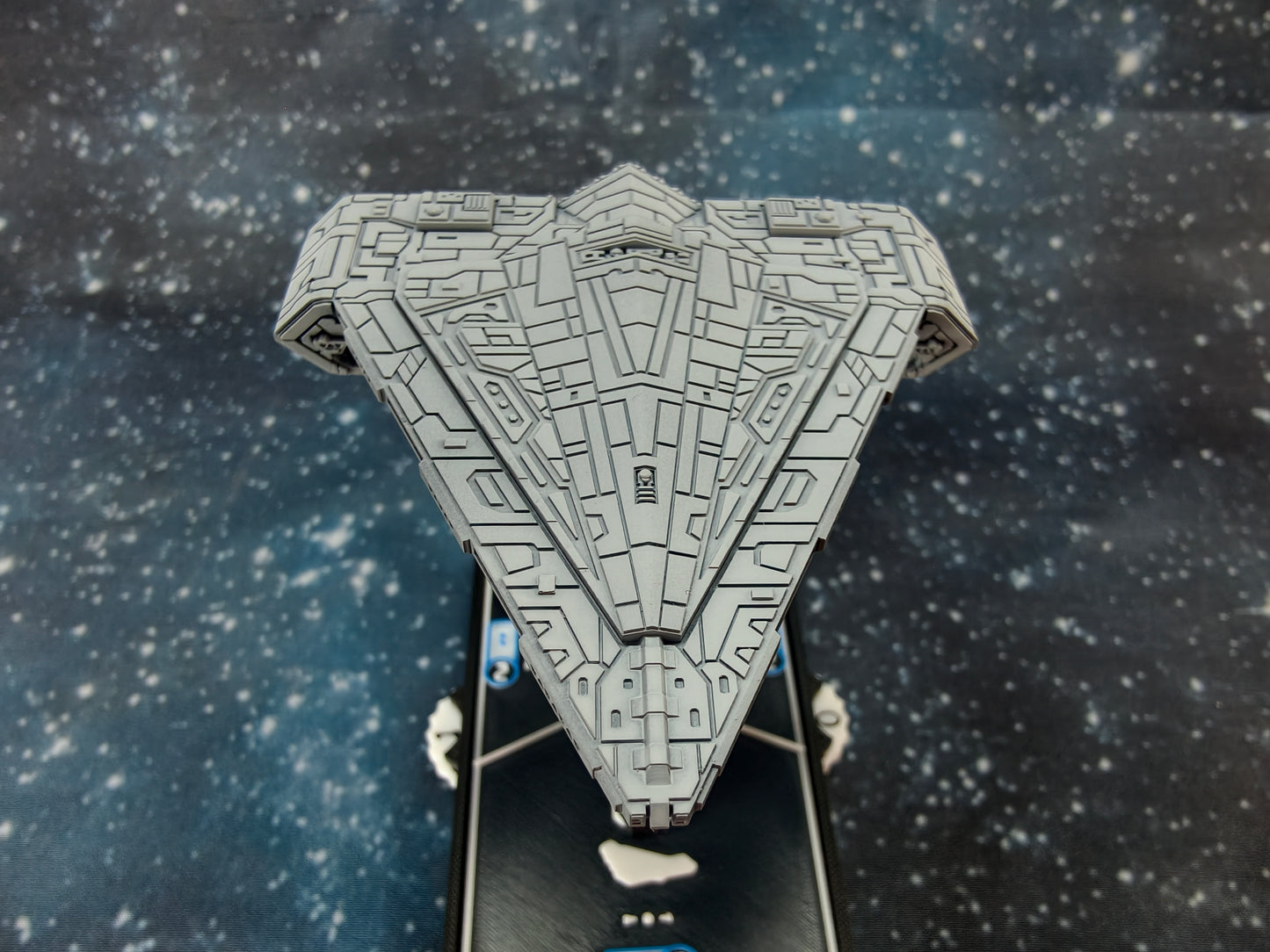 Quasar Fire Frigate – Length:90mm - 3D printed Armada Nexus/Legacy Upgrade