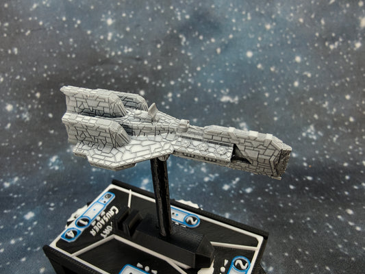 Mandalorian Crusader Corvette – Length:59mm – 3D printed Armada model