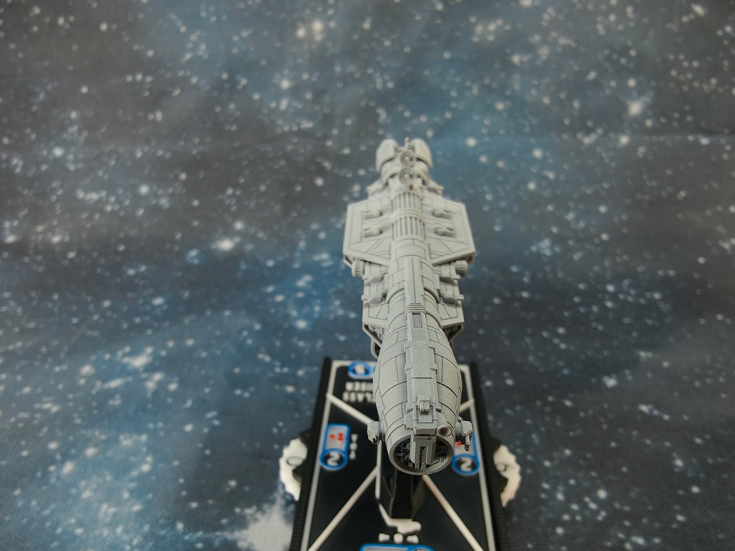 Republic Judical "War" Cruiser – Length:101mm - 3D printed Armada Nexus/Legacy Upgrade