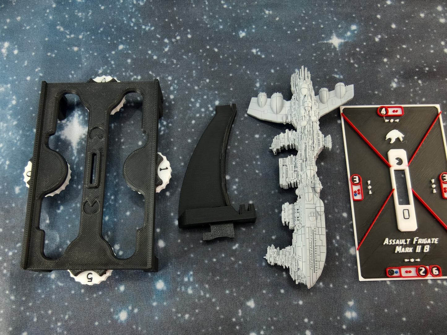 Assault Frigate Mark I Type 5 – Length:114mm - 3D printed Armada Nexus/Legacy Upgrade