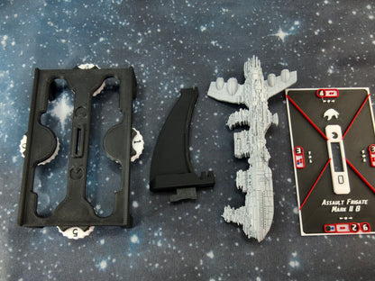 Assault Frigate Mark I Type 5 – Length:114mm - 3D printed Armada Nexus/Legacy Upgrade