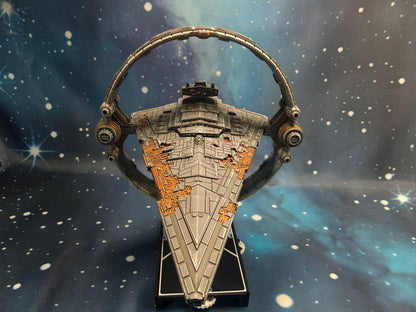 Damaged Chimaera Star Destroyer (204mm)  – Compatible with Star Wars Armada Scale games