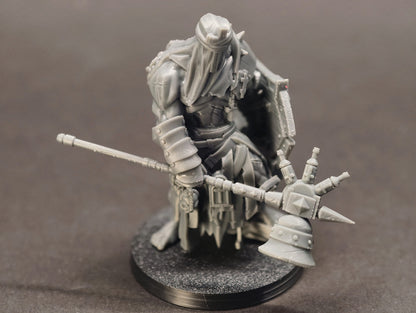 Megszentelt Légió - Hamuszürke Seregek - 3D nyomtatott miniatűr - Harci játék - Árok-világ (Grimdark)