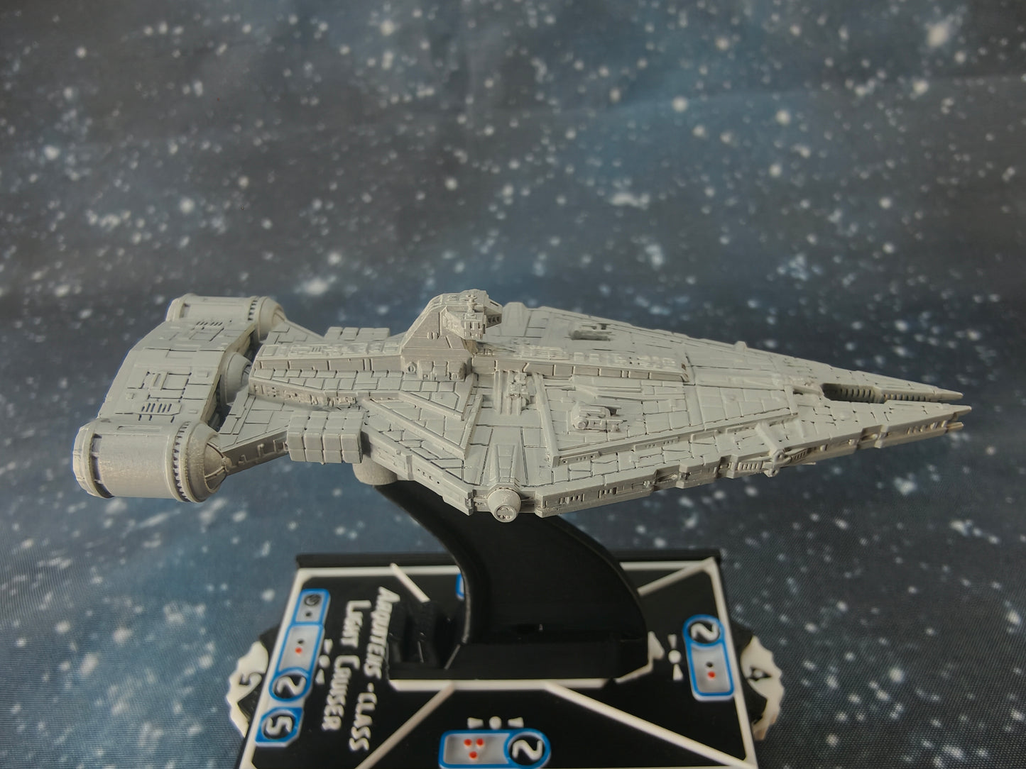 Republic Arquitens Light Carrier – Length:85mm - 3D printed Armada Nexus/Legacy Upgrade