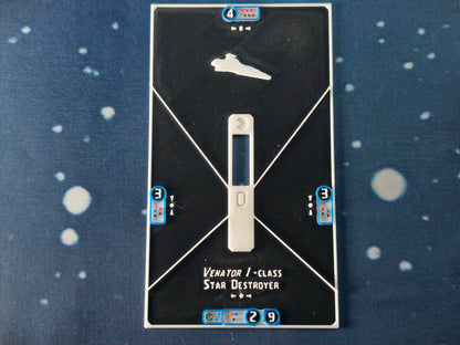 Imperial ship Base tokens – Compatible with Armada Scale games