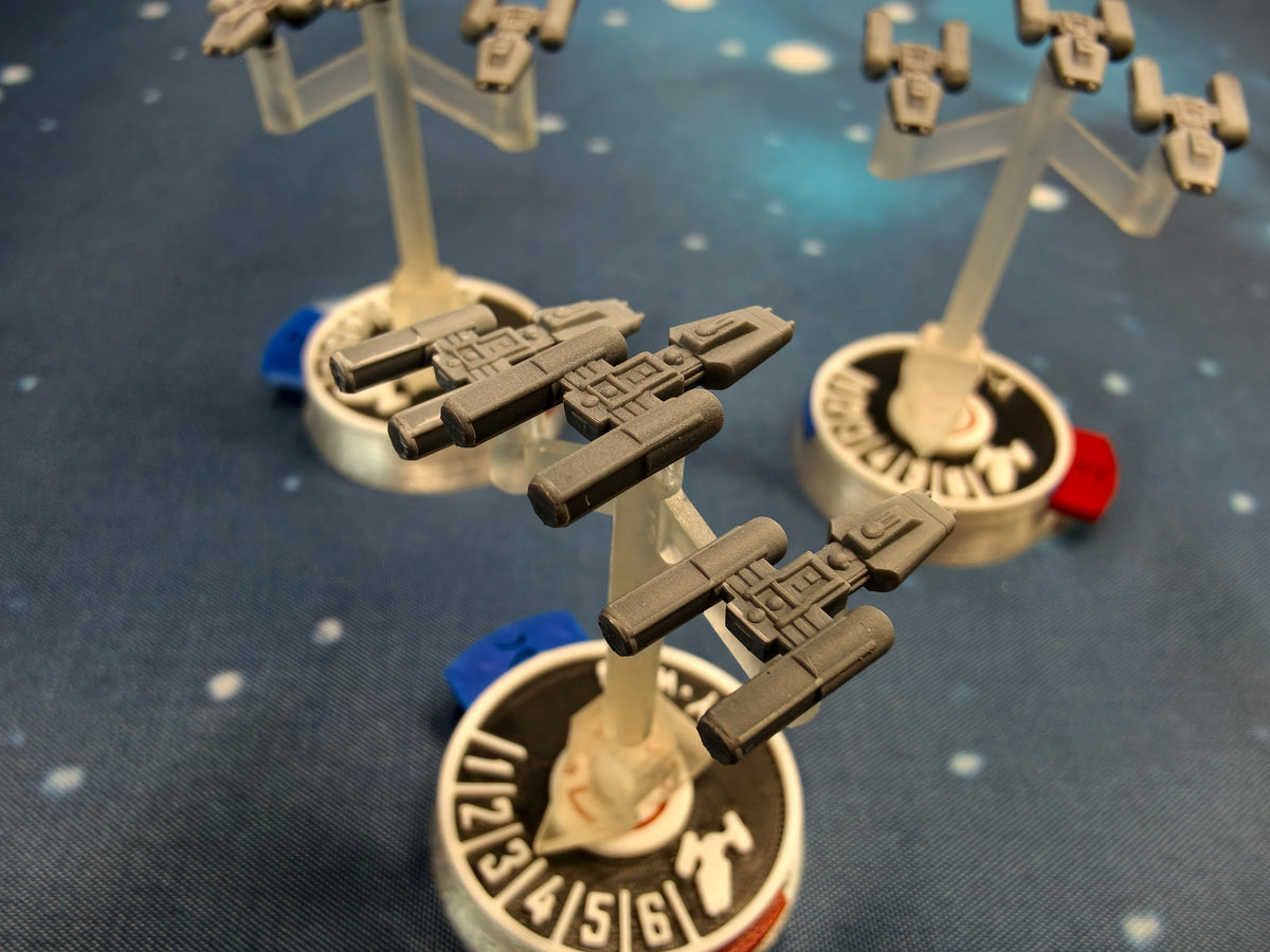 Rebel Y-Wing Squadron – 9pcs - Compatible with Armada scale games