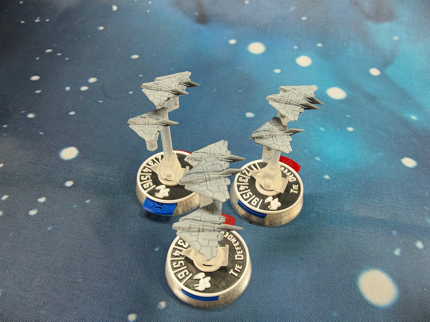 UNSC Longsword C-709 Fighter squadron (9pcs) – Compatible with Halo Fleet Armada