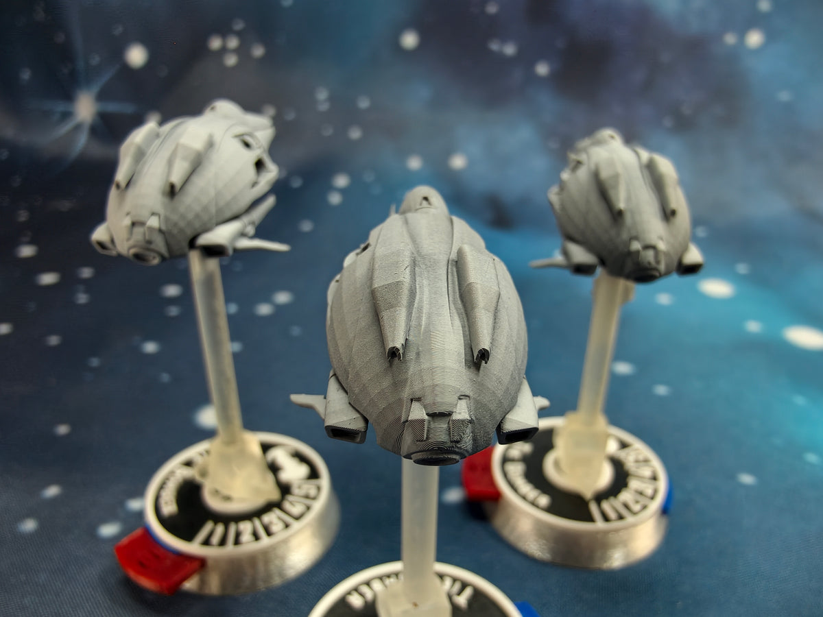 Covenant Lich Type-56 Ground support squadron (3pcs) – Compatible with Halo Armada
