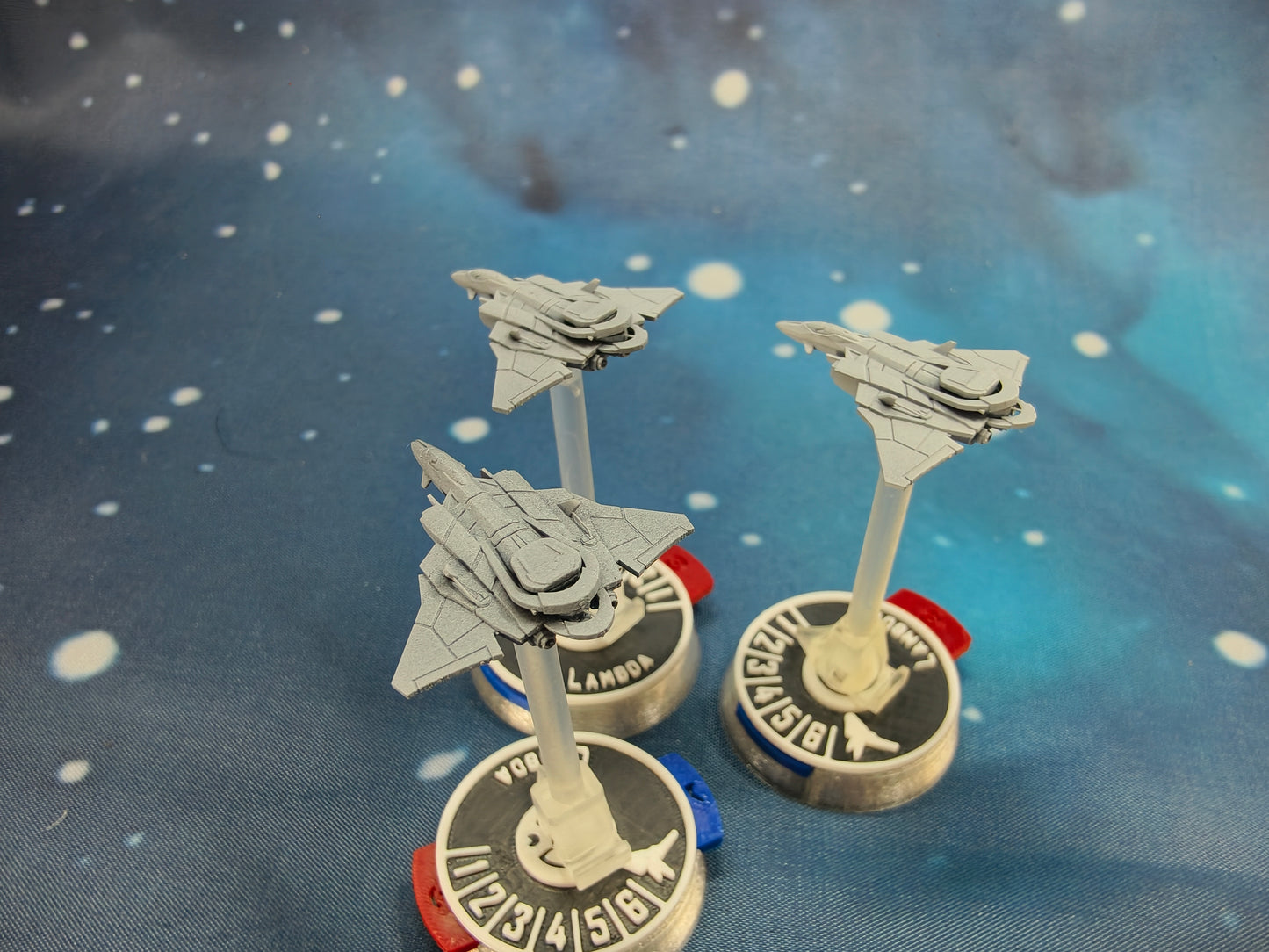 UNSC Winter-class Prowler stealth squadron (3pcs) – Compatible with Halo Fleet Armada