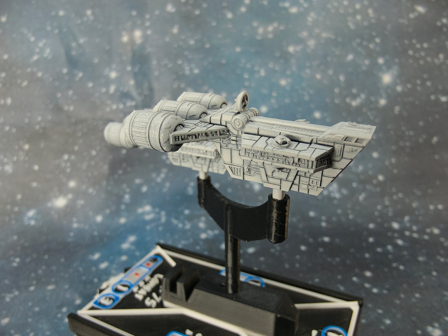 CR-20 Troop Transport – Length:38mm - 2pcs - 3D printed Starship