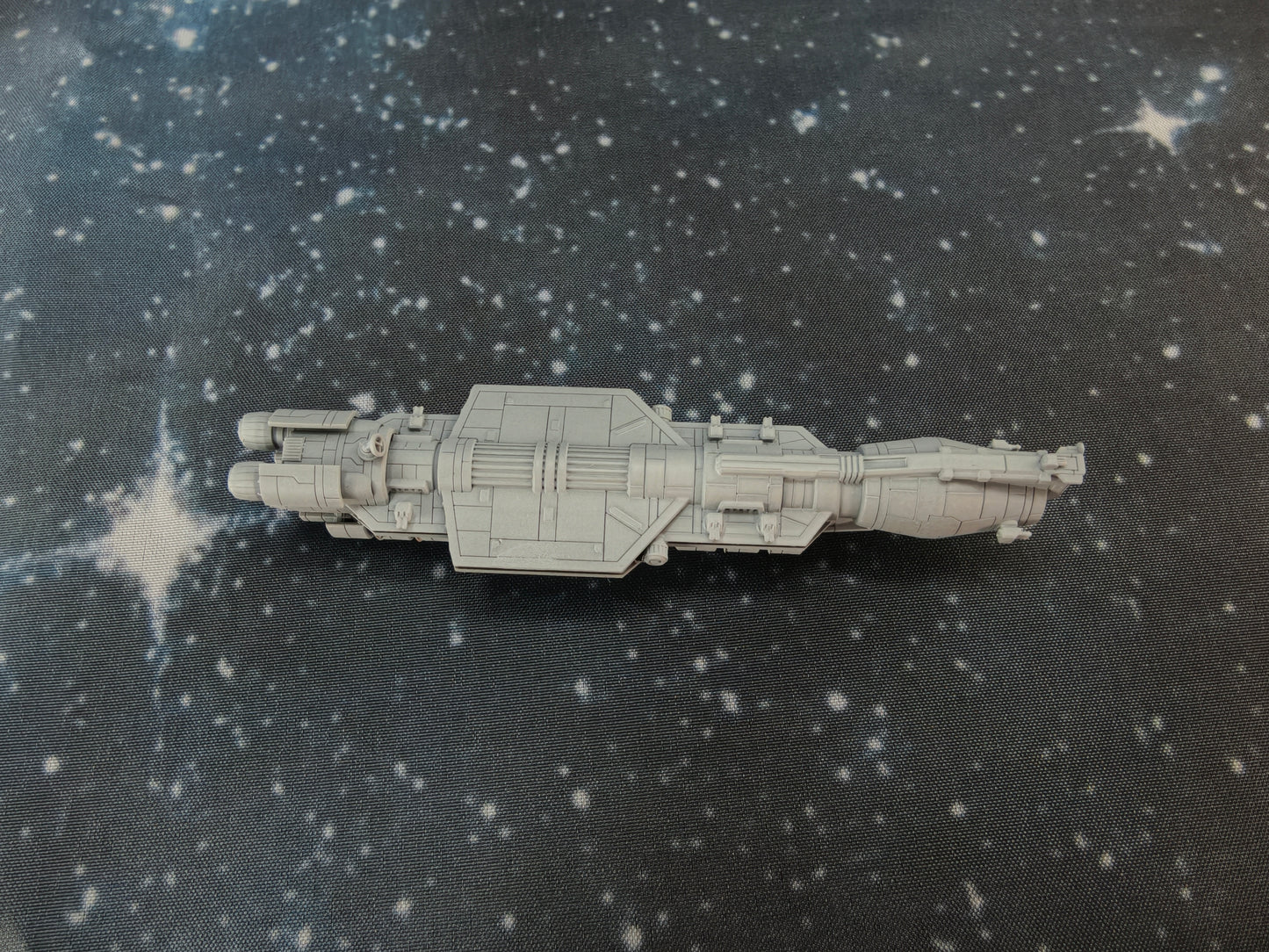 Republic Judical "War" Cruiser – Length:101mm - 3D printed Armada Nexus/Legacy Upgrade